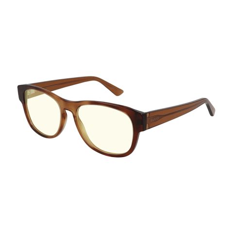 gucci - gg0996s - shiny soft brown havana - acetate